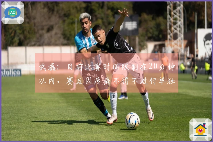 武磊：目前比赛时间限制在20分钟以内，赛后因疼痛不得不进行单独恢复训练